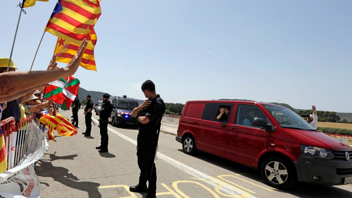 Los nueve presos del juicio al 'procés' ya están en cárceles catalanas