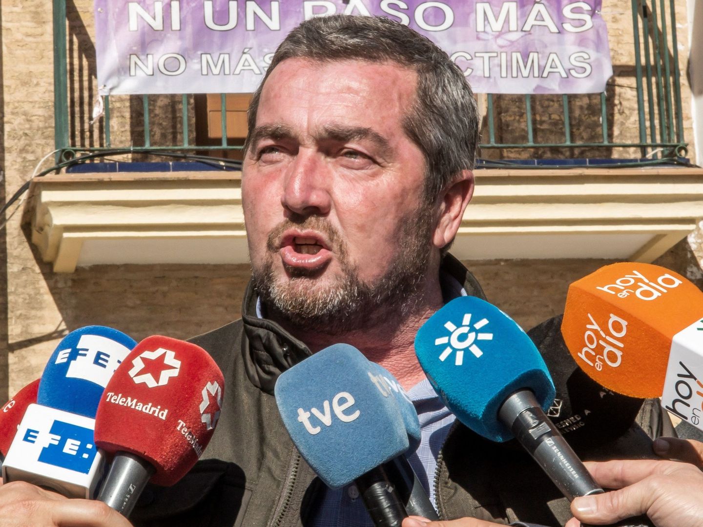 El alcalde de Aznalcóllar (Sevilla), Juan José Fernández. EFE  Raúl Caro.