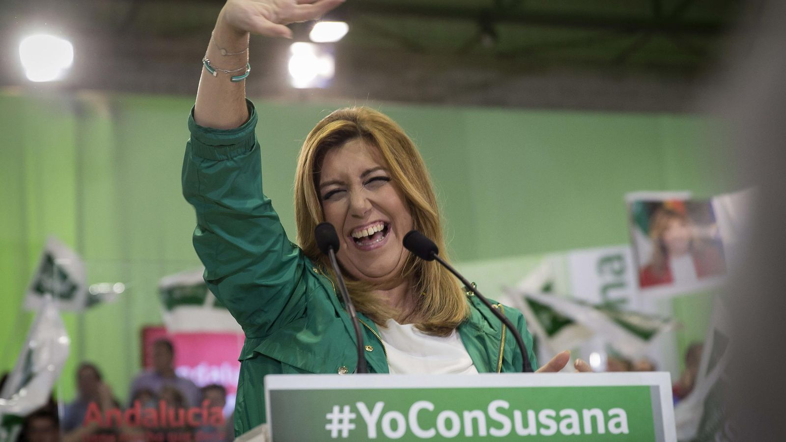 Foto: La candidata socialista a la Presidencia de la Junta de Andalucía, Susana Díaz (EFE)