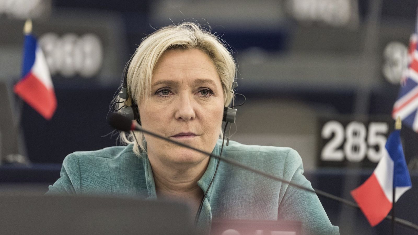 Foto: La líder del partido ultraderechista Frente Nacional, Marine Le Pen. (EFE)