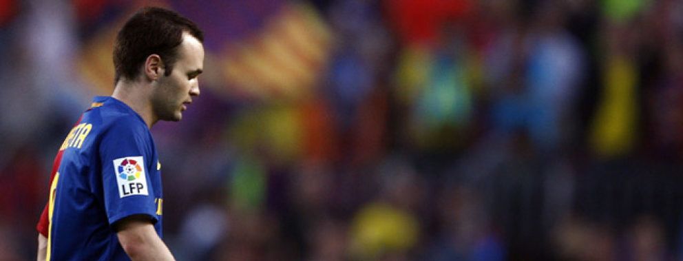 Foto: Iniesta se perderá la final de Copa por lesión