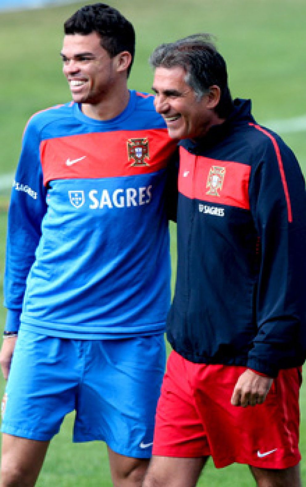 Foto: Queiroz: "Yo no insulto a Pepe cuando patea a otros jugadores en la cabeza"