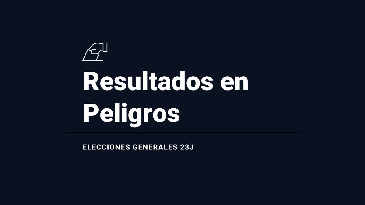 Peligros, resultados del 23J | Votos y escaños en las elecciones generales 2023: victoria de del PP