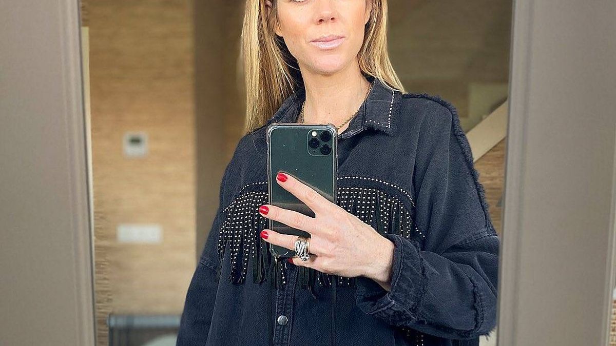 Amelia Bono en Instagram con su look más sexy... en leggings de cuero
