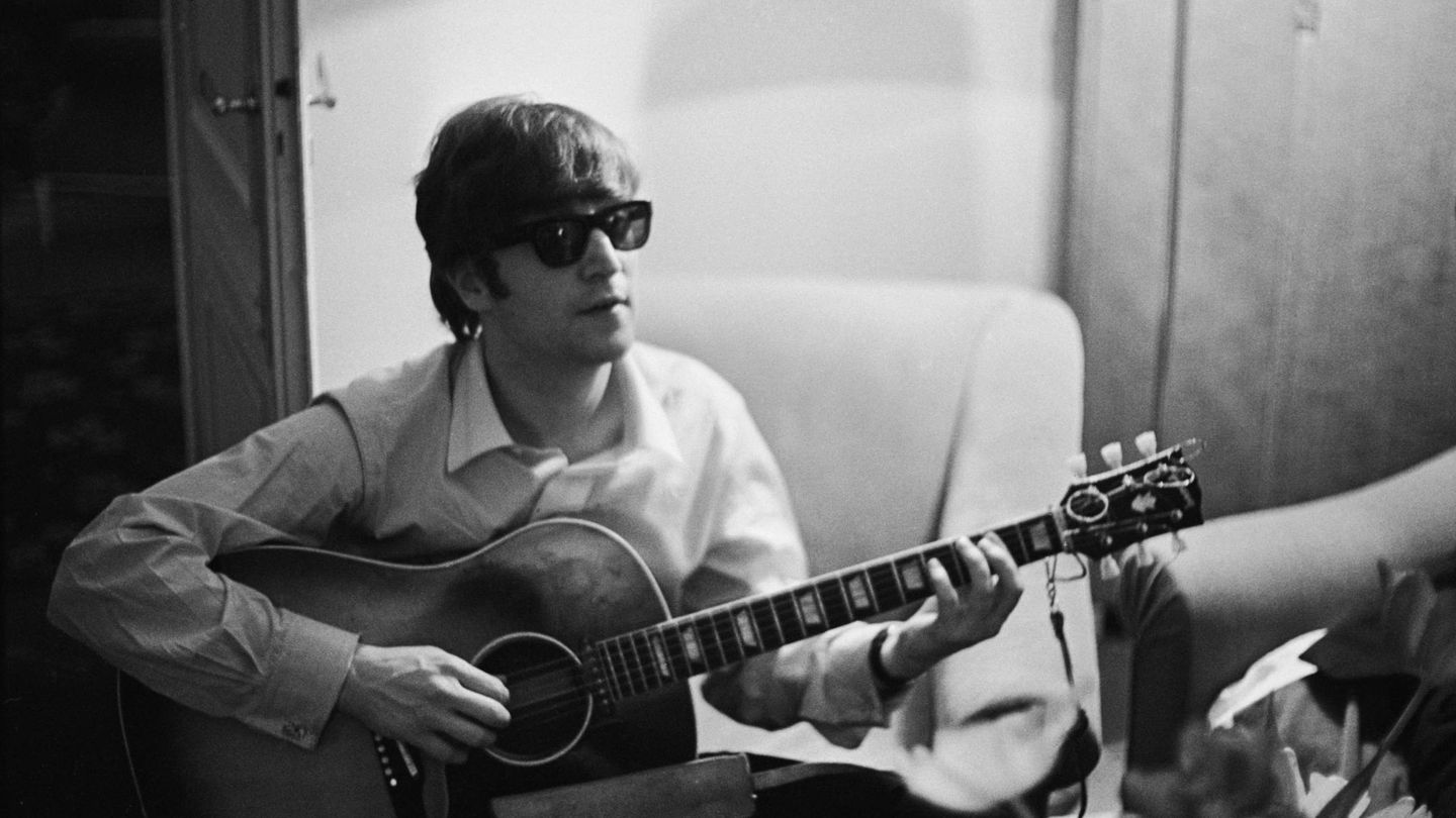 John Lennon en Paris (Getty)