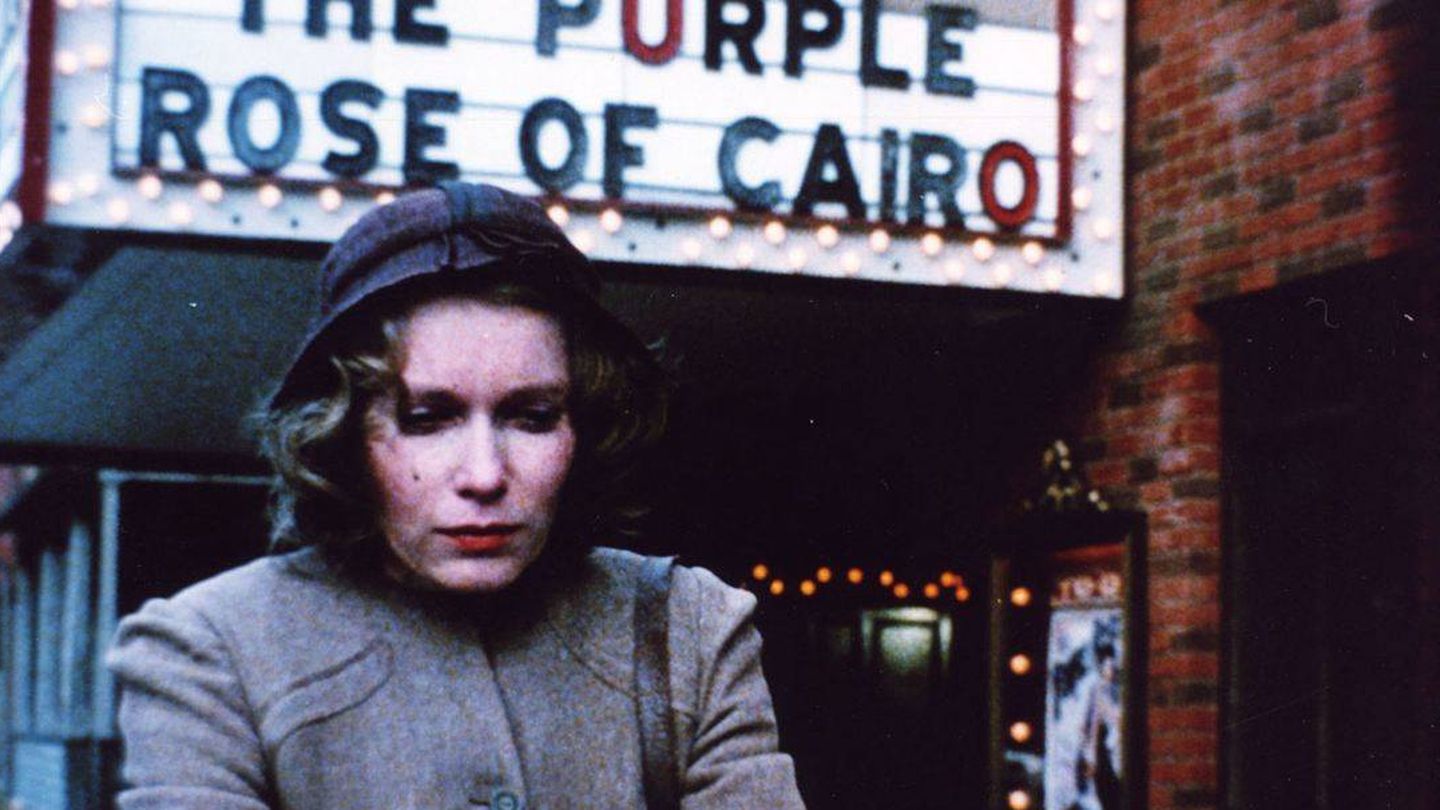 Mia Farrow en 'La rosa púrpura de El Cairo', de Woody Allen