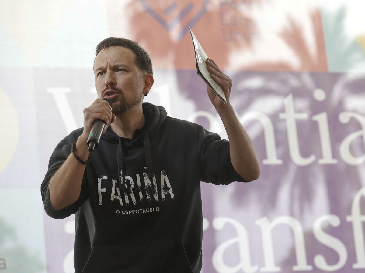 Foto: El exlíder de Podemos Pablo Iglesias. (EFE/Kai Forsterling)