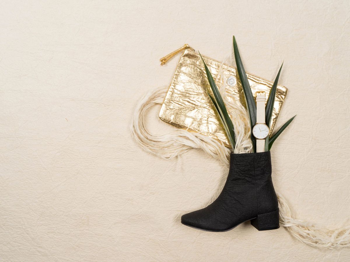 Foto: De las piñas a los zapatos, el modelo sostenible que sustituye al cuero. (EFE)