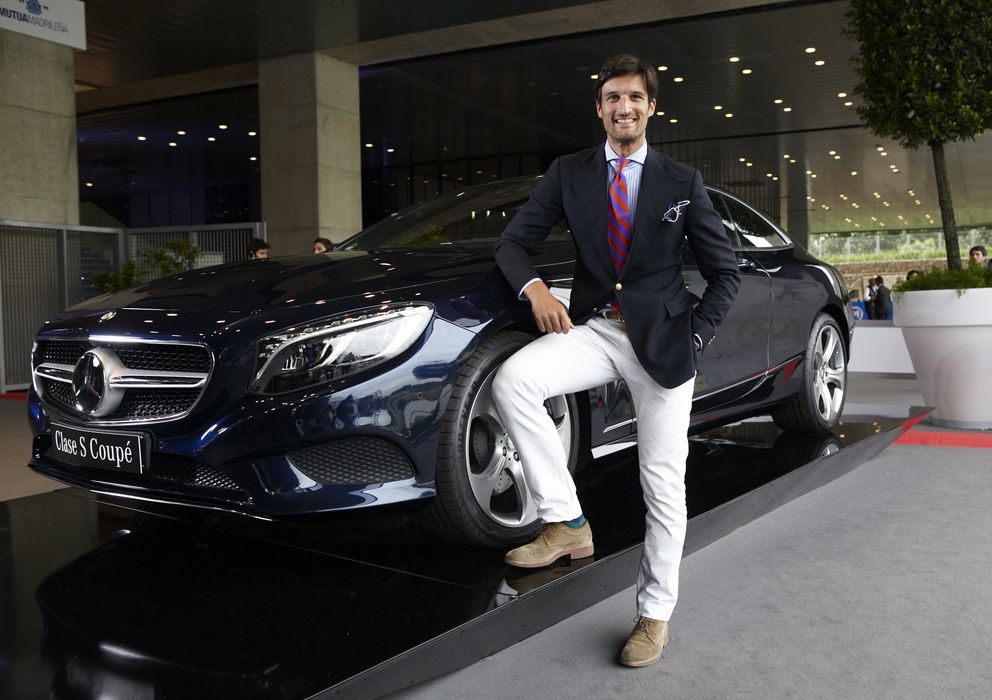 Foto: Foto: Rafael Medina como embajador del Mercedes Clase S Couplé