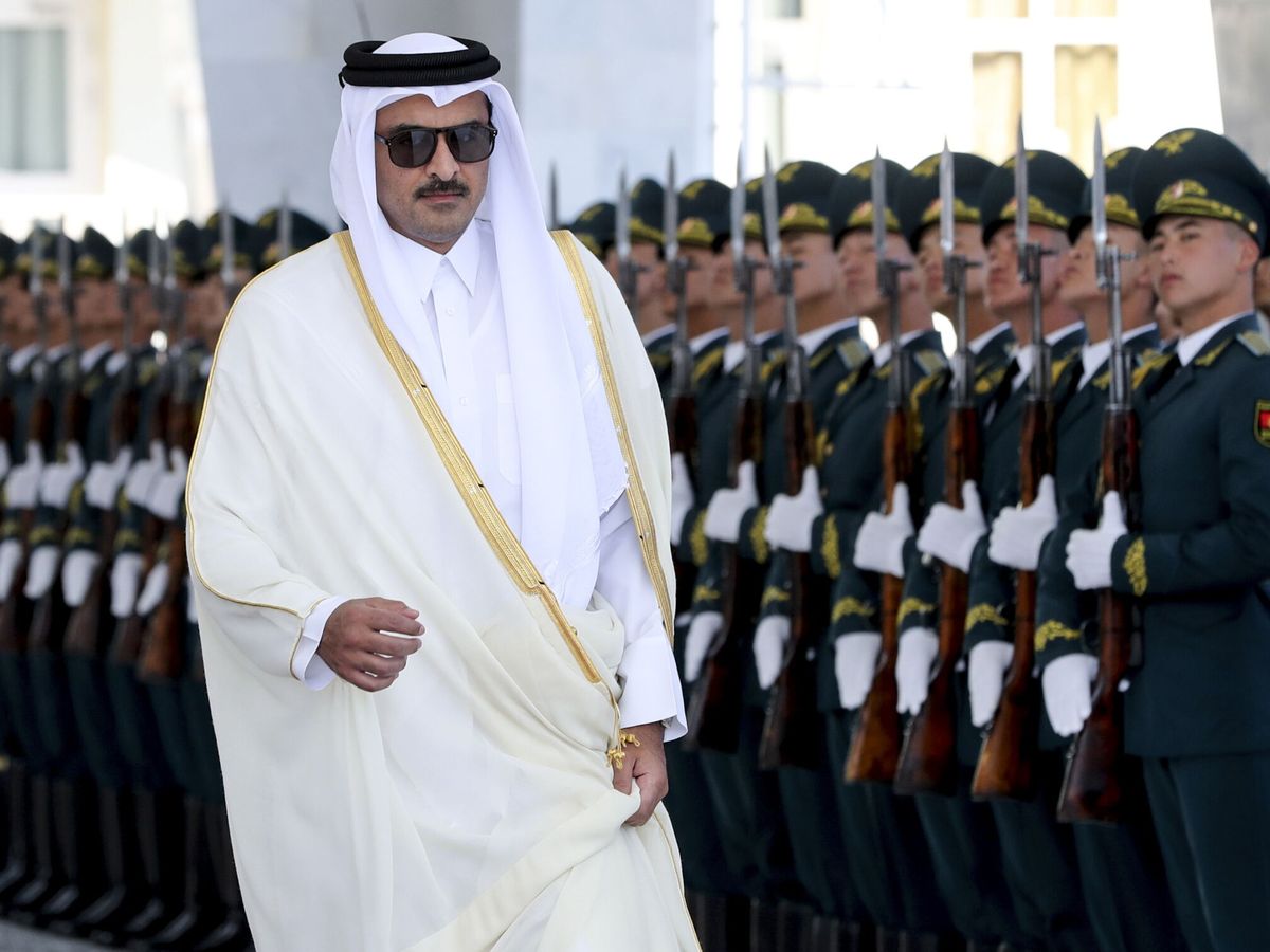 Foto: Tamim bin Hamad al Thani, emir de Qatar. (EFE/Igor Kovalneko) 