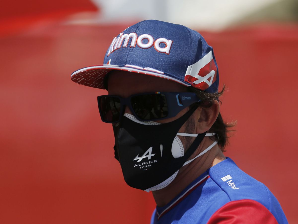 Foto: Fernando Alonso reconoce que llega a Imola con menor presión que en Shakir, la primera carrera de 2021