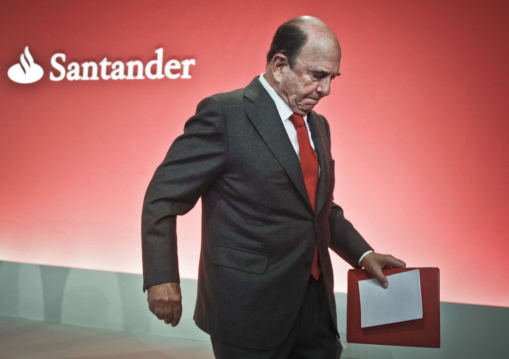 Foto: El presidente del Banco Santander, Emilio Botín