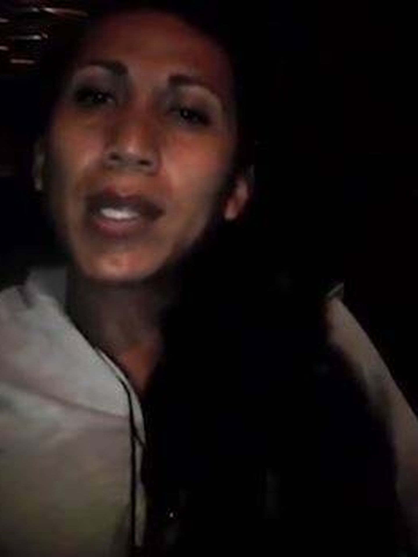 Captura del vídeo que grabó la trans Itzel Aidana Ávila. (Facebook)