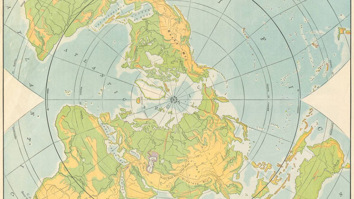 ¿Quién definió el hecho de que el norte está en la parte superior de los mapas?