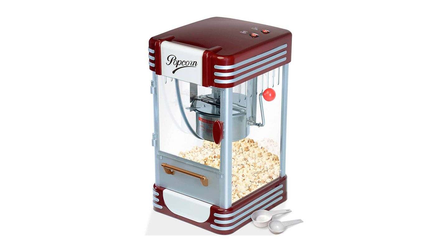 Las máquinas de palomitas de maíz para disfrutar del cine en casa