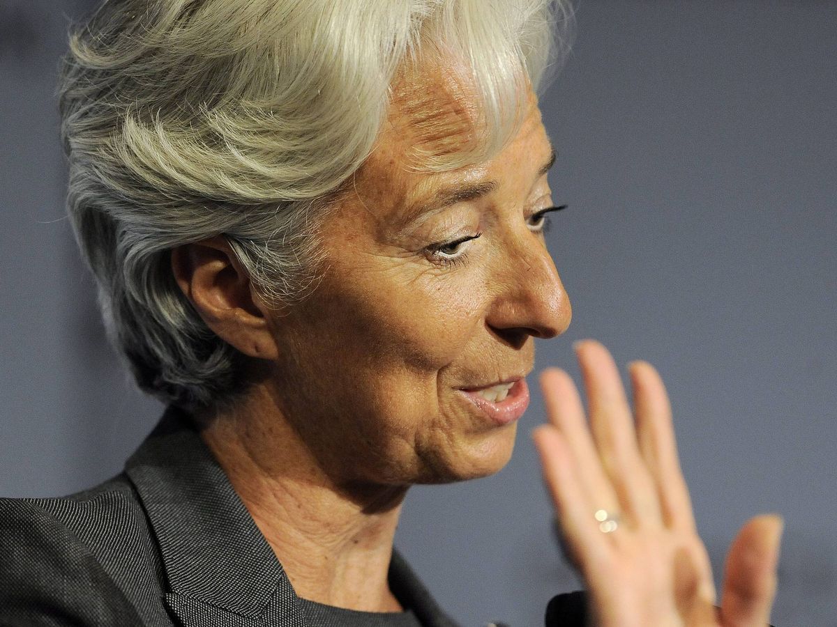 Foto: La presidenta del BCE, Christine Lagarde. (EFE/Justin Lane)