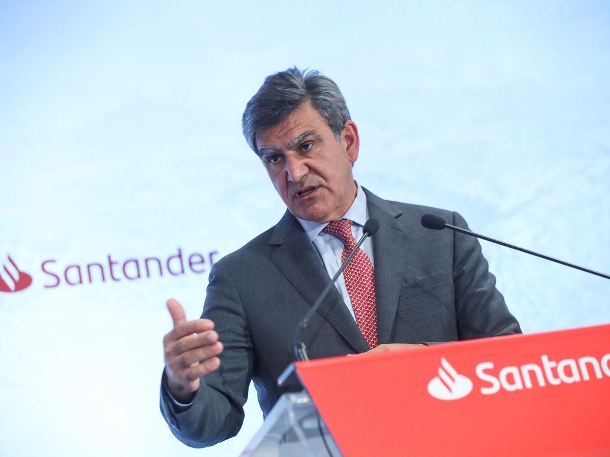 Foto: José Antonio Álvarez, consejero delegado de Santander. (Efe)