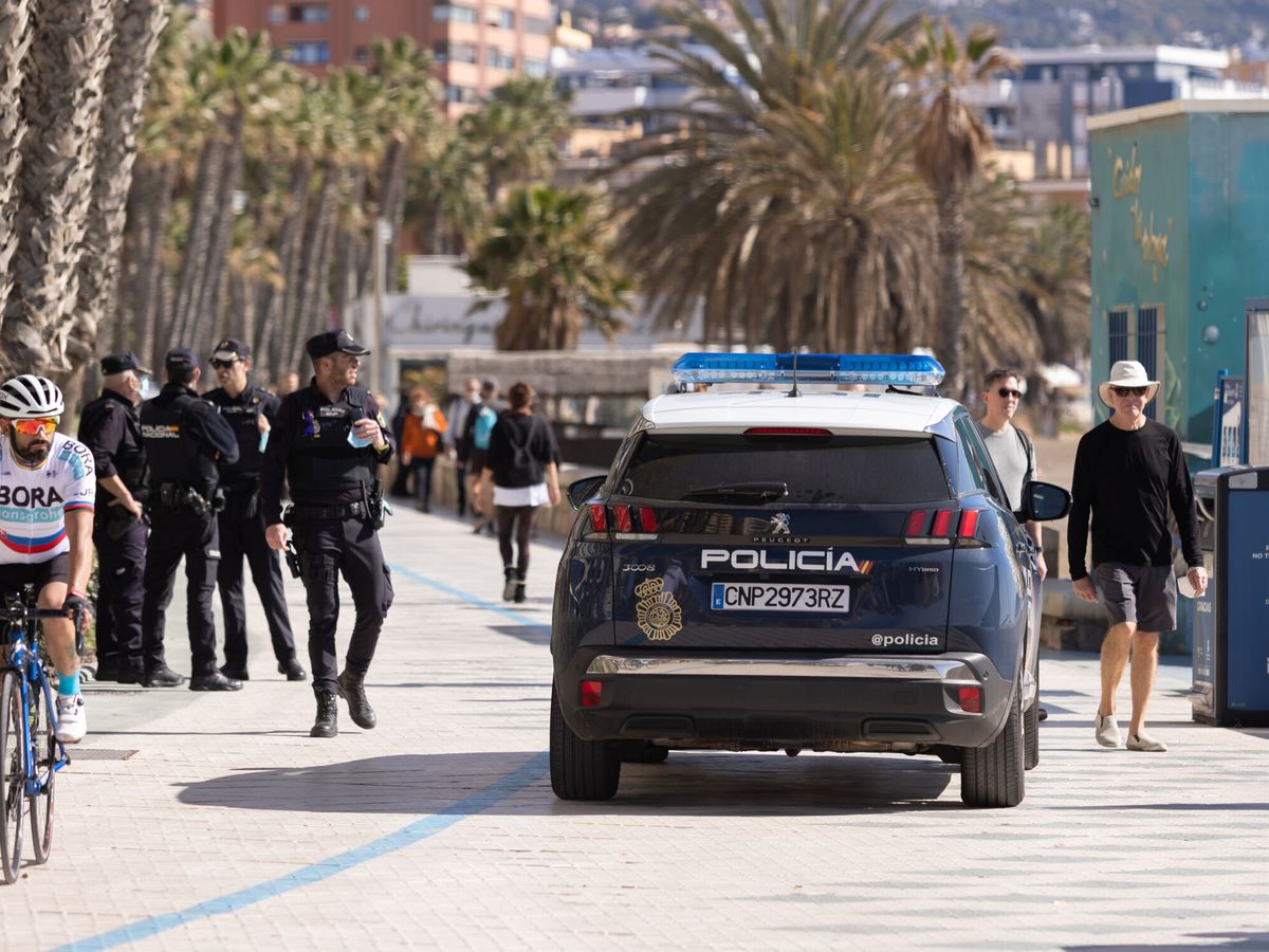 Foto: Foto de archivo, la Policía Nacional en Málaga. (EFE/Carlos Díaz)