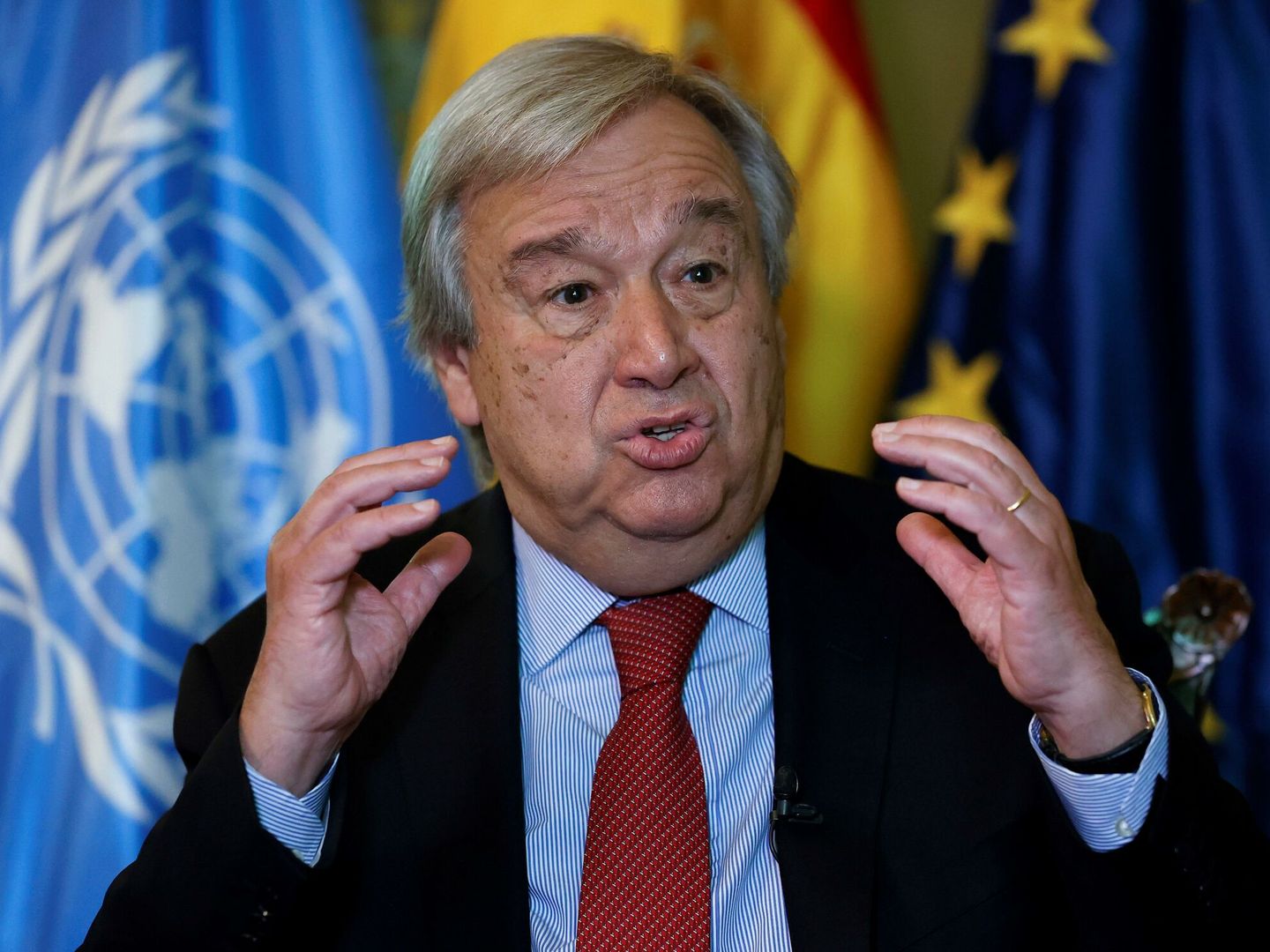 El secretario general de la ONU, Antonio Guterres. EFE 