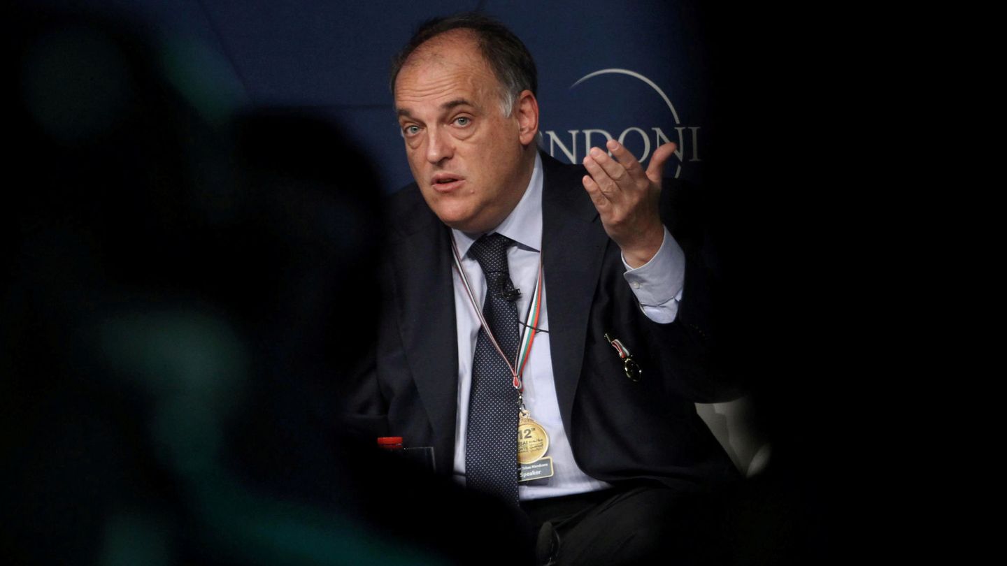 Javier Tebas Medrano, presidente de LaLiga. (Reuters)