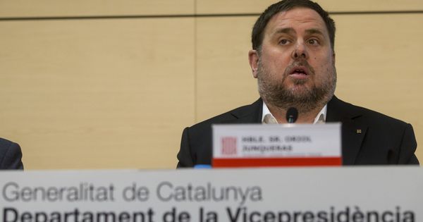 Foto: El exvicepresidente del Gobierno y conseller de Economía y Hacienda de la Generalitat de Cataluña,Oriol Junqueras. (EFE)