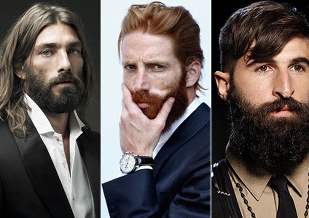 Foto: Celebrities y modelos se han sumado a la moda de llevar barba. 