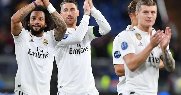 Foto: Jugadores del Real Madrid celebran una victoria. (EFE)