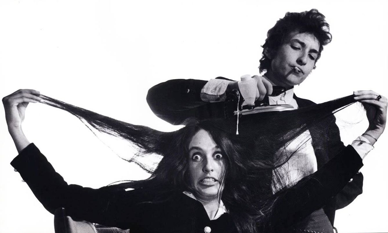 Joan Báez y Bob Dylan