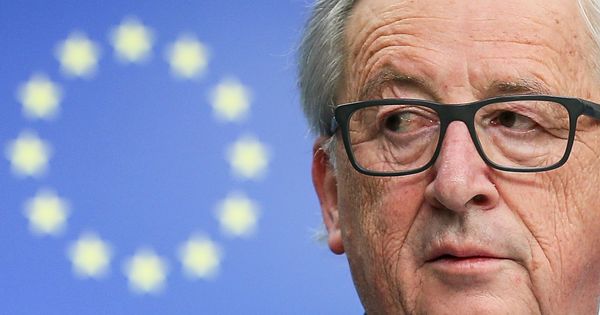 Foto: Juncker, anunciando represalias de la UE si EEUU le impone aranceles. (EFE)