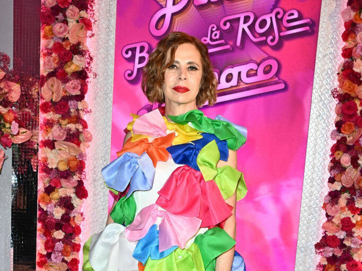Foto: Ágatha Ruiz de la Prada, en el Baile de la Rosa 2024. (Getty)