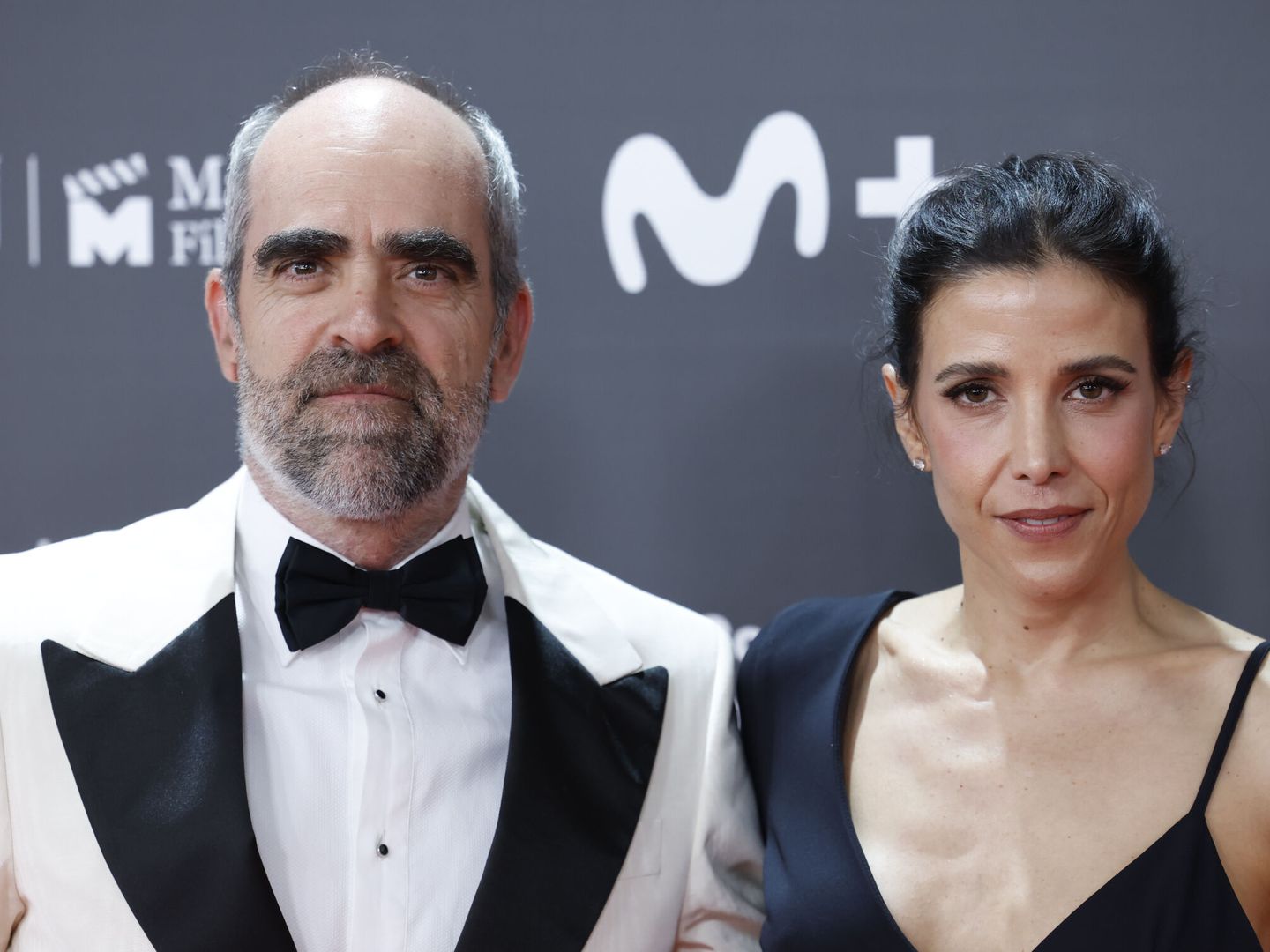 El actor Luis Tosar y su mujer, María Luisa Mayol, en una imagen de archivo. (EFE/Daniel González) 
