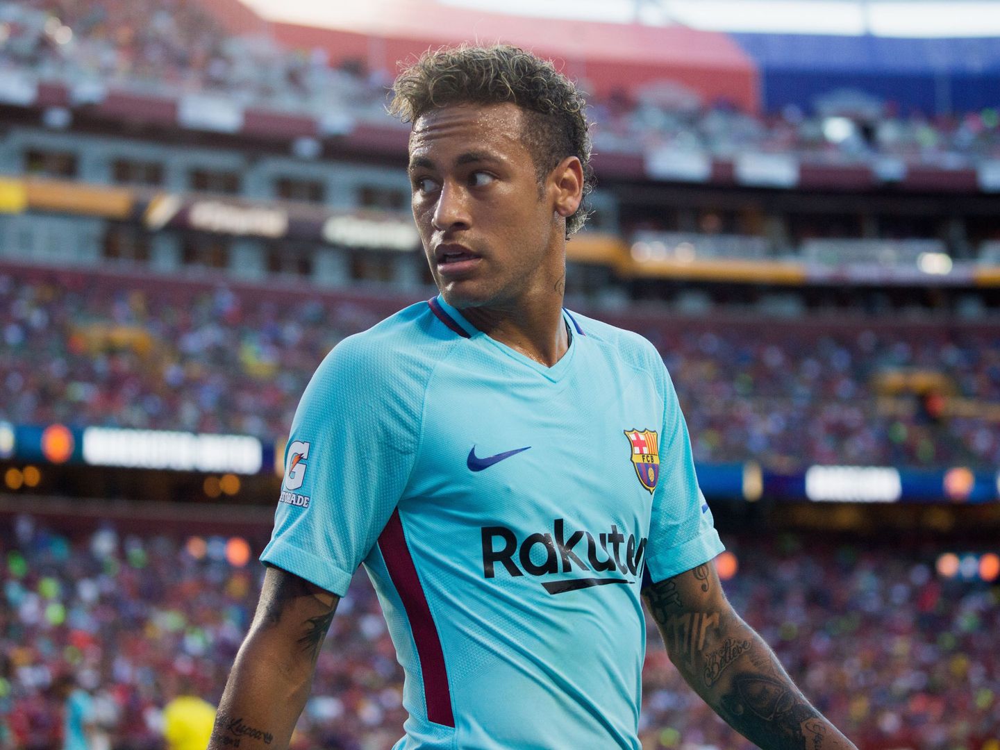 Neymar brilló en Estados Unidos durante la pretemporada con el FC Barcelona. (EFE)