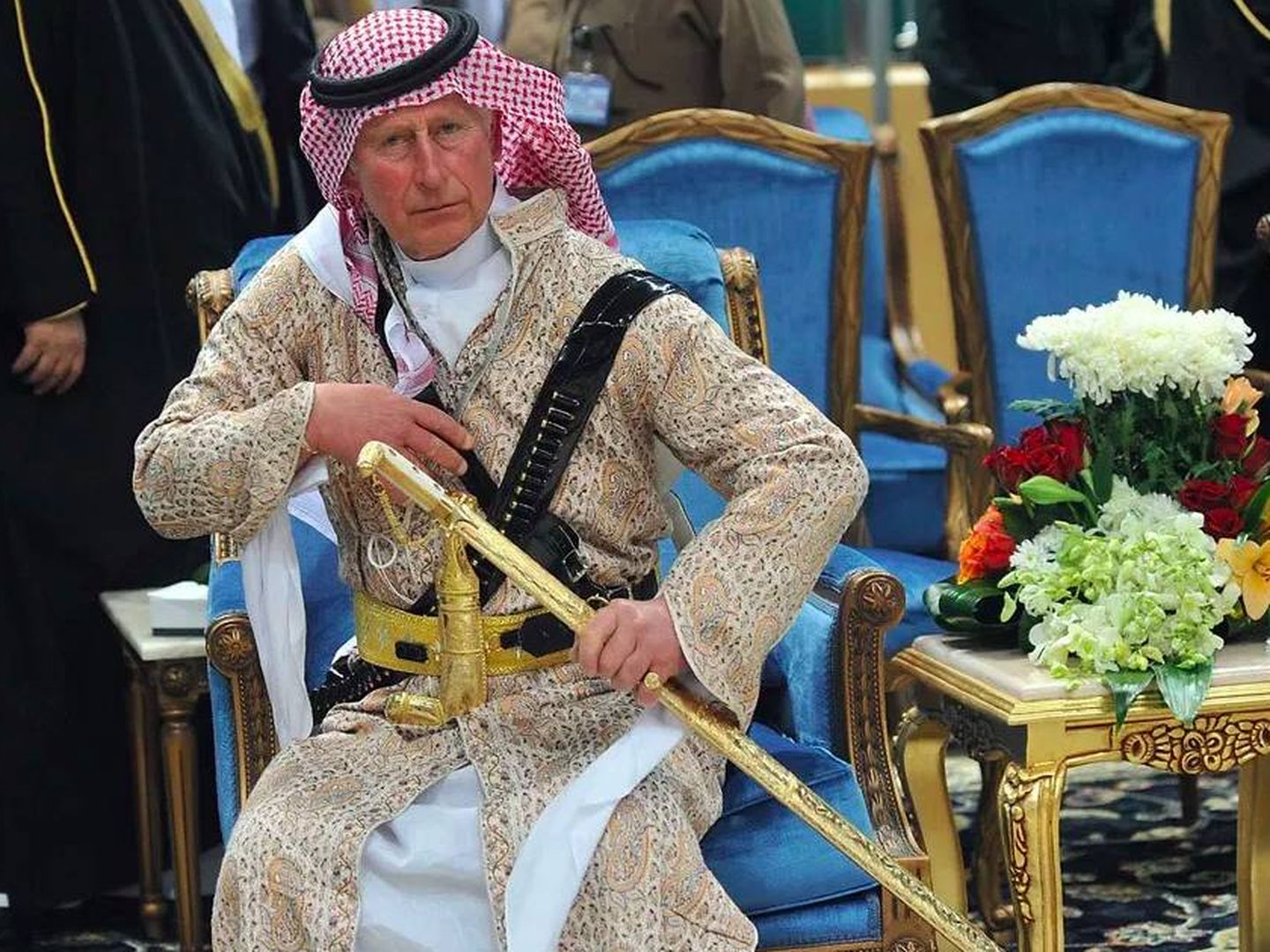 Carlos de Inglaterra en una visita a Arabia Saudí. (Reuters)