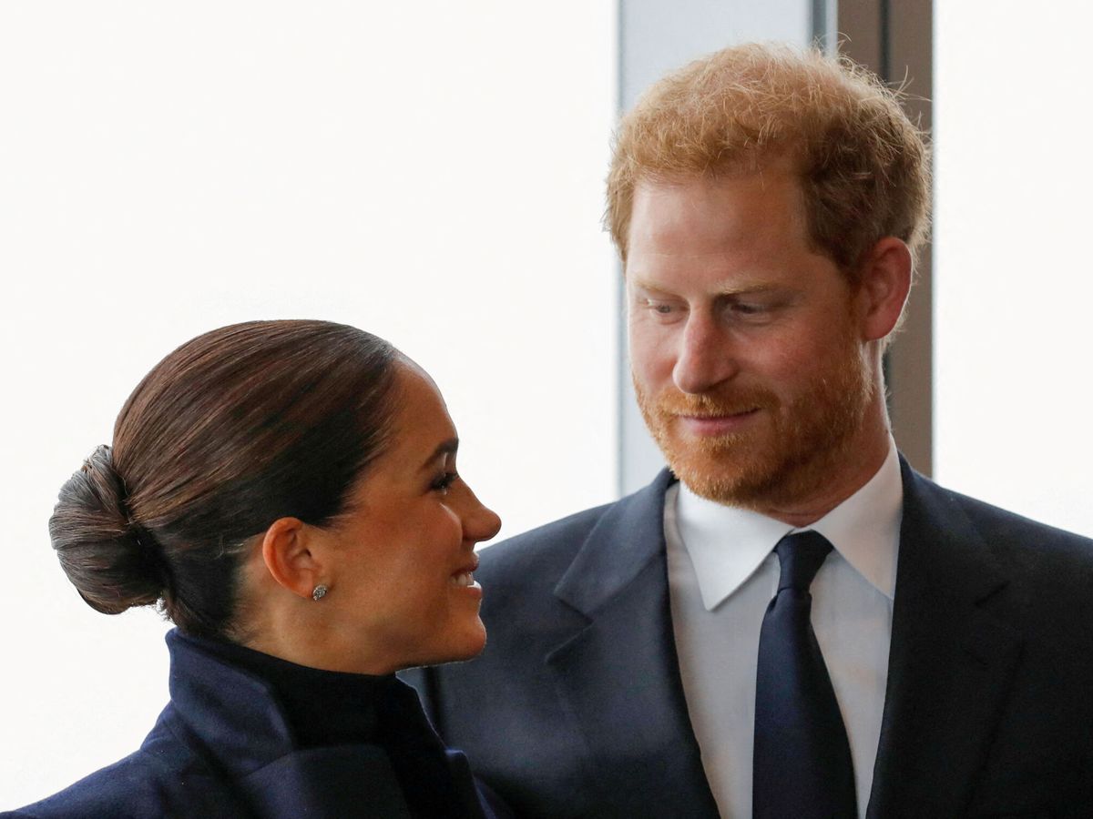 Foto: El principe Harry y Meghan Markle, en Nueva York en 2021. (Reuters)