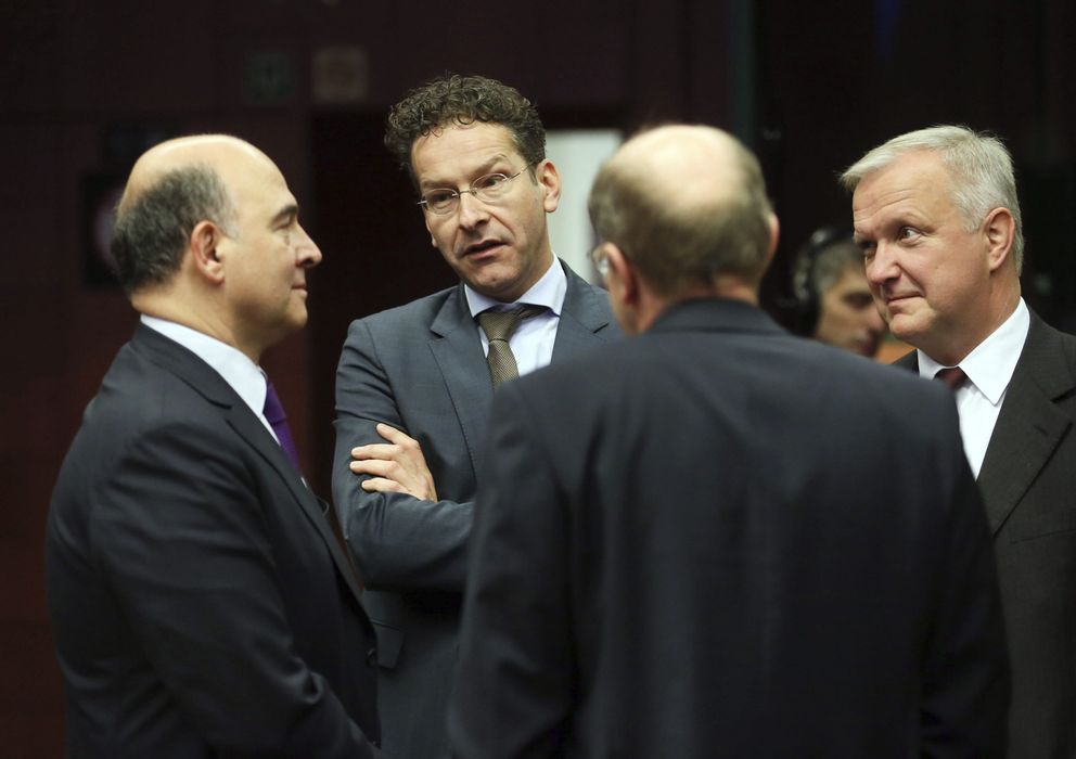 Foto: Reunión de ministros de Economía de la Unión Europeo. (EFE)