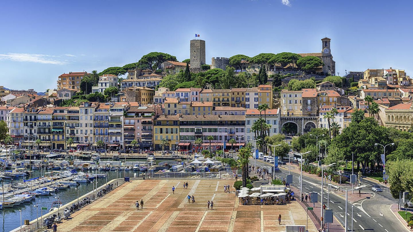 Vista desde el Puerto Viejo de Cannes. (Foto: iStock)