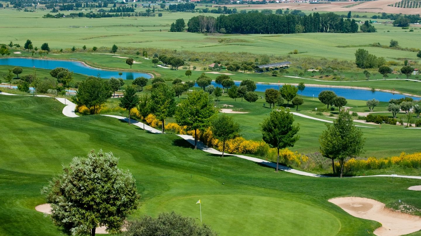 El Club de Golf Retamares en Madrid.