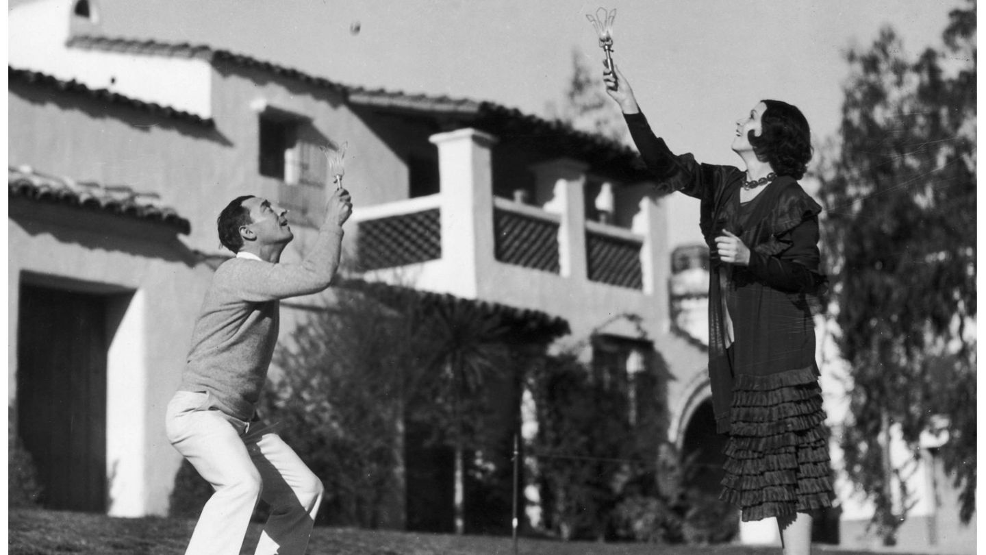 Conchita Montenegro y Buster Keaton compartieron protagonismo en la película 'De frente, marchen'. (Getty)
