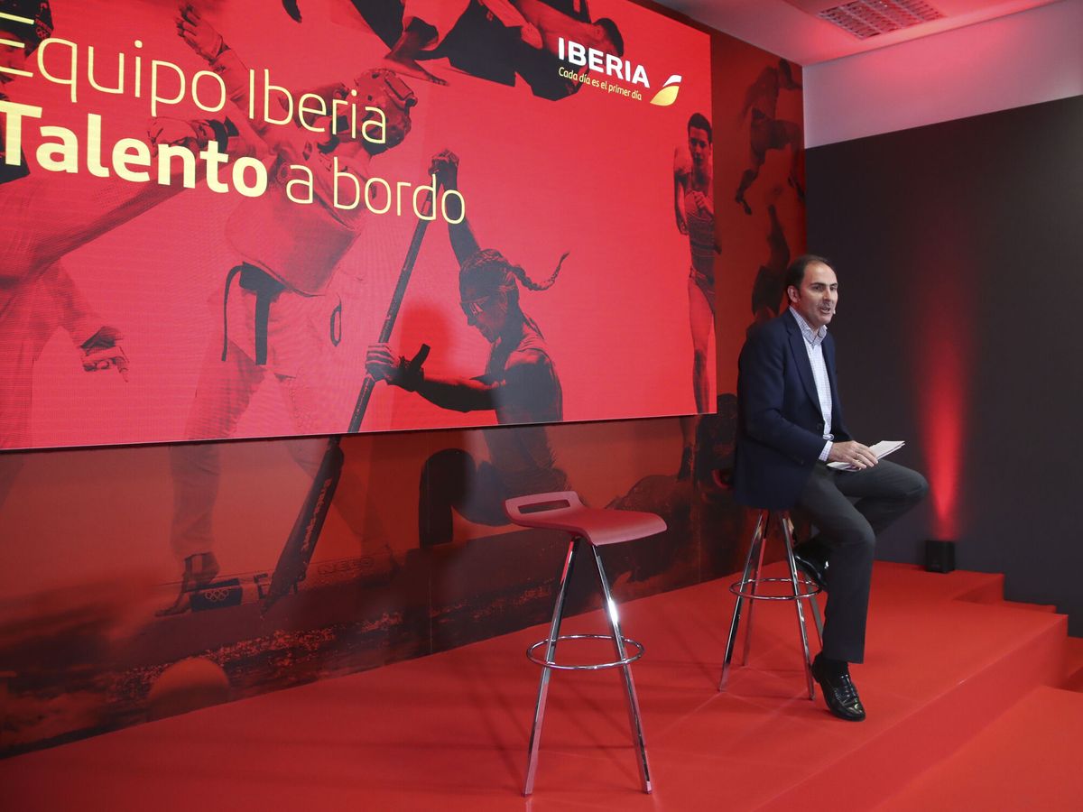 Foto: El presidente de Iberia, Javier Sánchez-Prieto. 