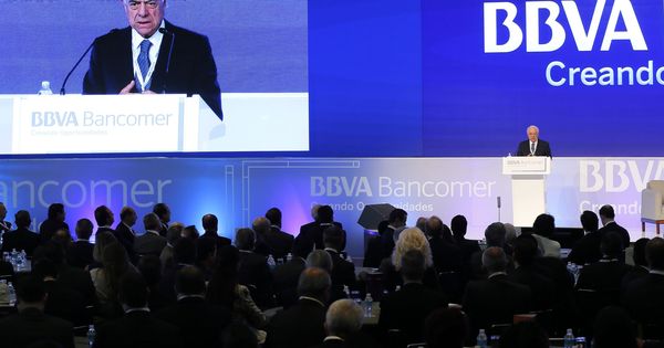 Foto: El presidente de BBVA, Francisco González.