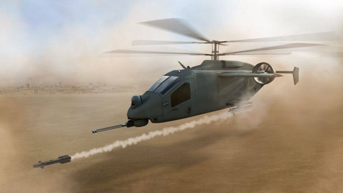 Propuesta de AVX-L3, inspirada en los helicópteros rusos Kamov (AVX)