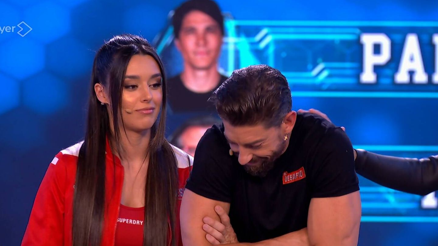 Marta Díaz y Adrián Lastra, concursantes de 'El desafío'. (Atresmedia)