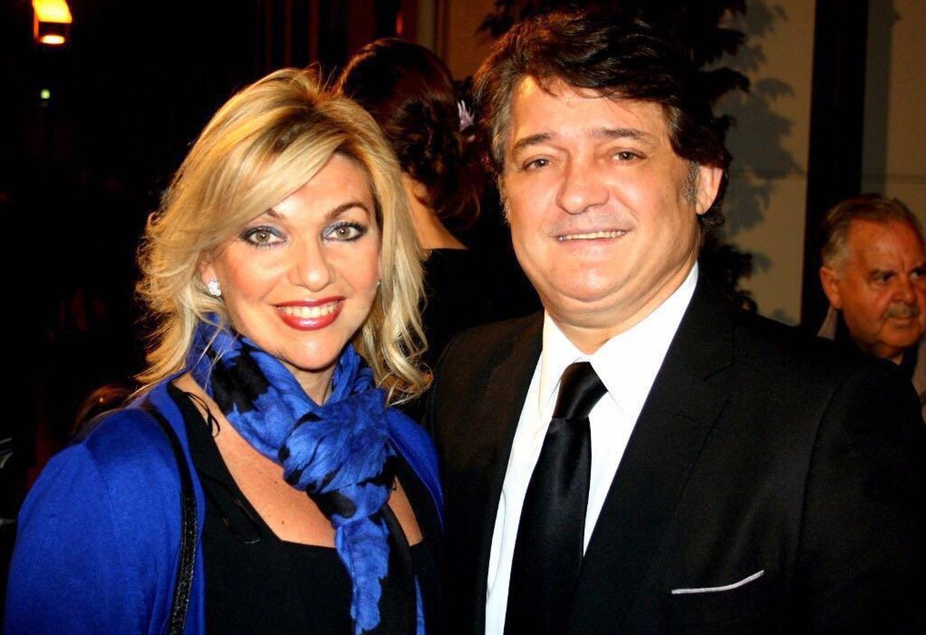 Vicente Ruiz, el Soro, junto a su futura esposa, Eva Rogel