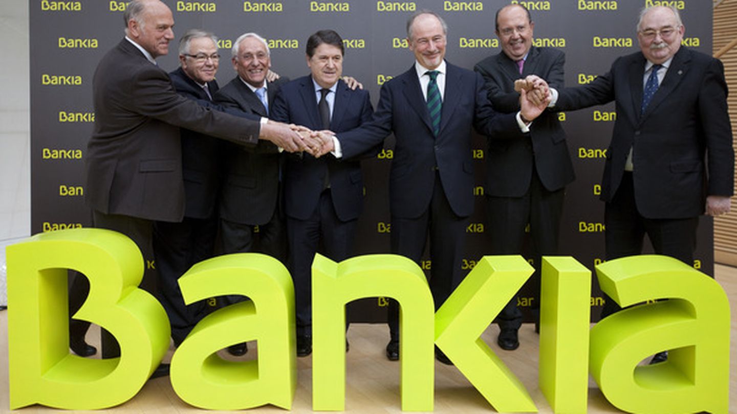 Presentación de la marca Bankia en marzo de 2011.