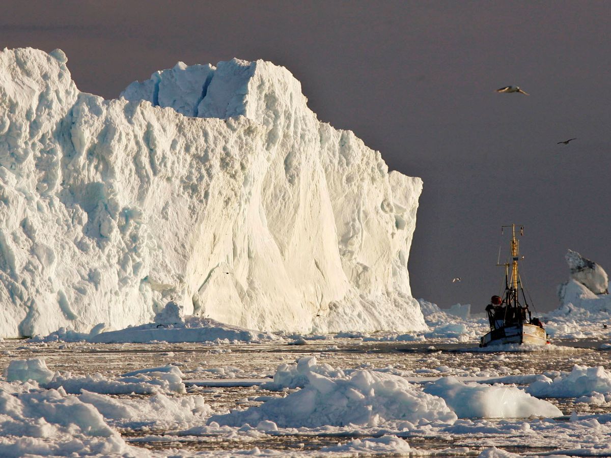 Foto: La gran masa de hielo está flotando en el mar de Weddel. (Reuters)