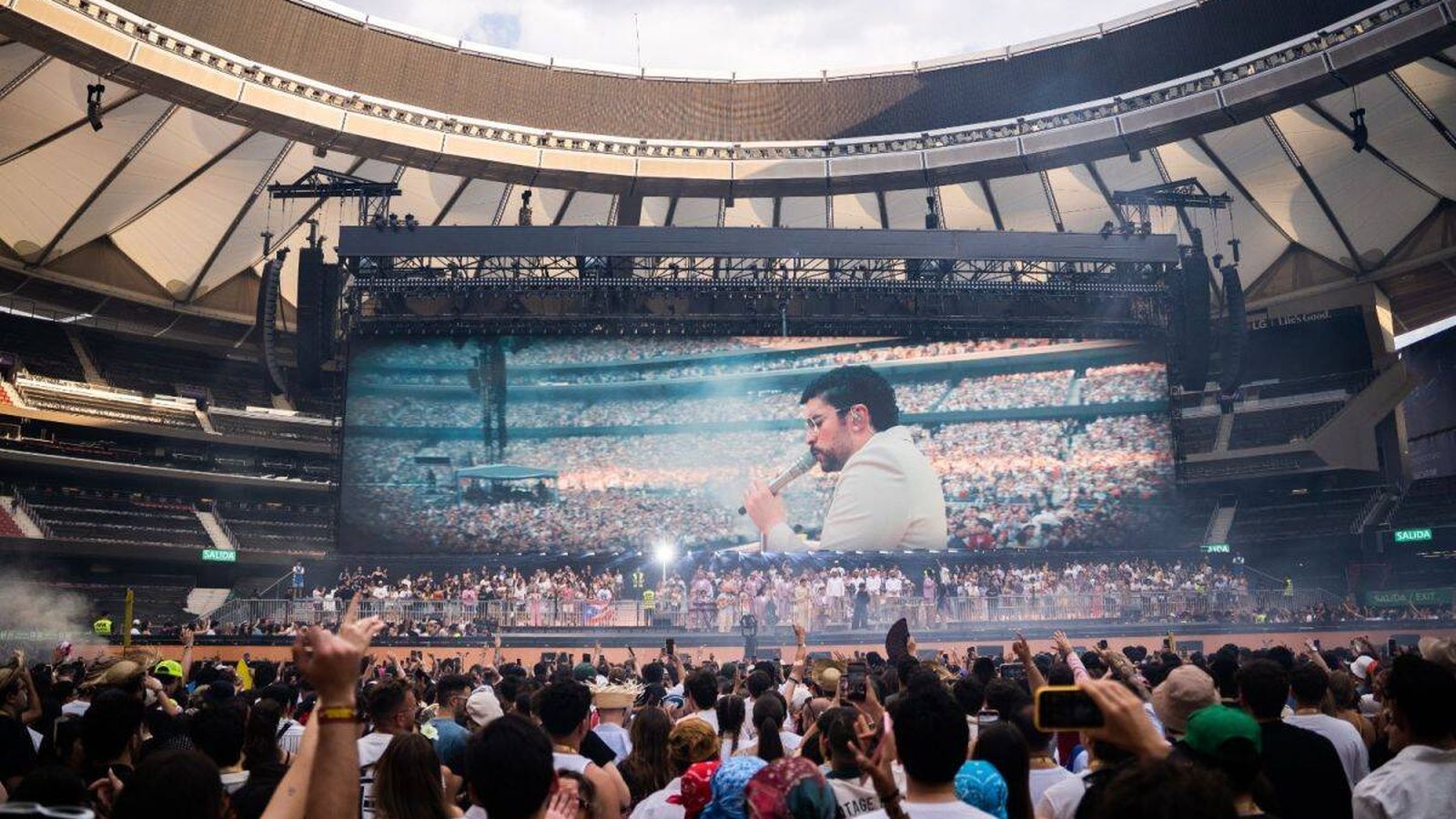El Riyadh Air Metropolitano responde al reto 'Bad Bunny' con una operativa ejemplar
