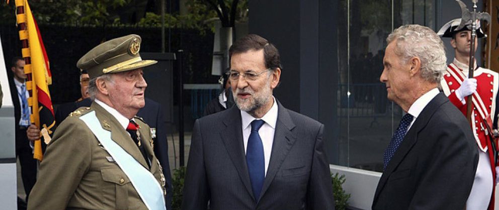 Foto: El Rey a Rajoy: "Le he dicho a Wert que lo de españolizar a los catalanes estuvo mal"