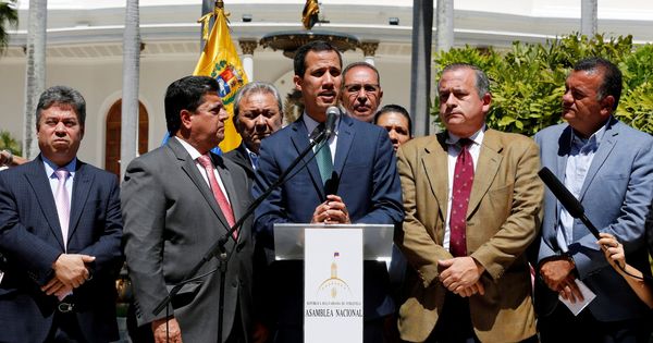 Foto: Juan Guaidó en Venezuela. (EFE)