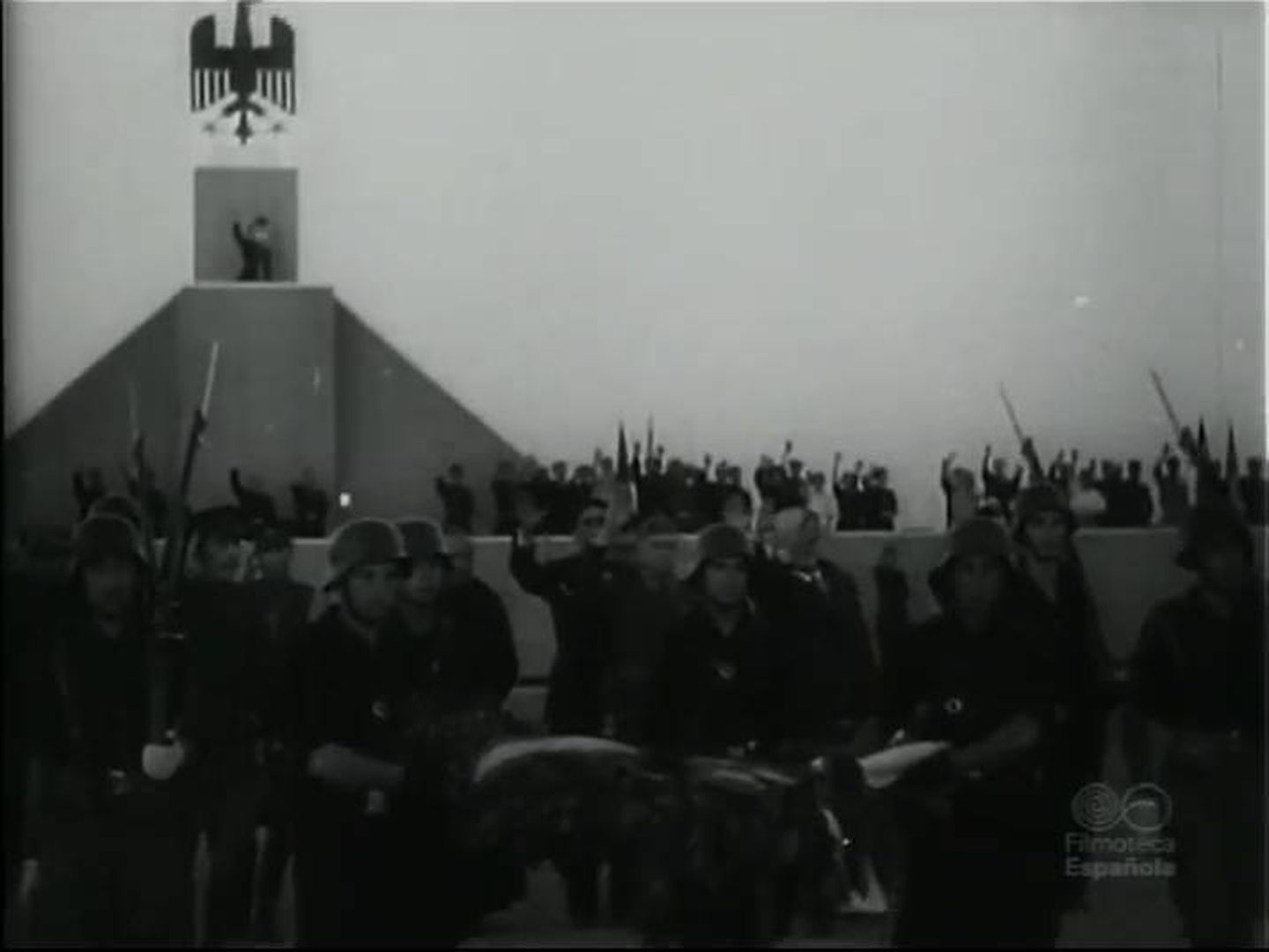 Un fotograma de 'Helden in Spanien' (1938). (Filmoteca Española)