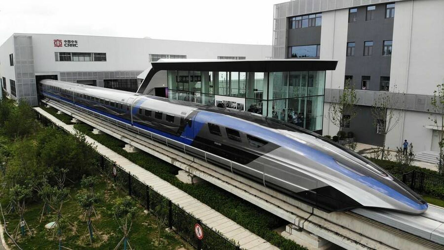 El nuevo tren de velocidad chino puede ir a 600 km/h (CRRC)